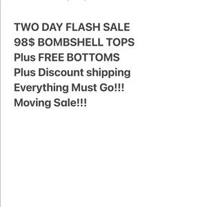 Visit my closet: 98$ flash sale on selected items!